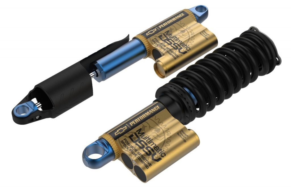 Front and rear dampers for the Colorado ZR2